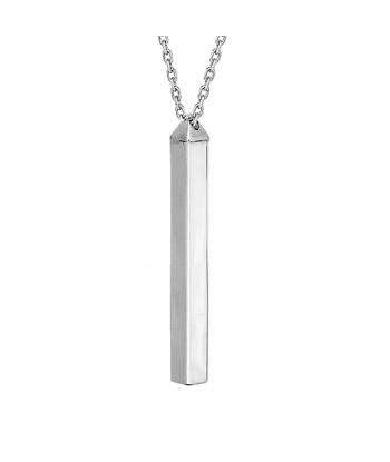 Collier en argent à personnaliser Pour