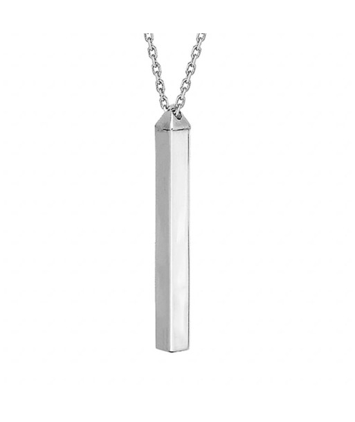 Collier en argent à personnaliser Pour