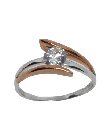 Bague en or, oxyde de zirconium shop