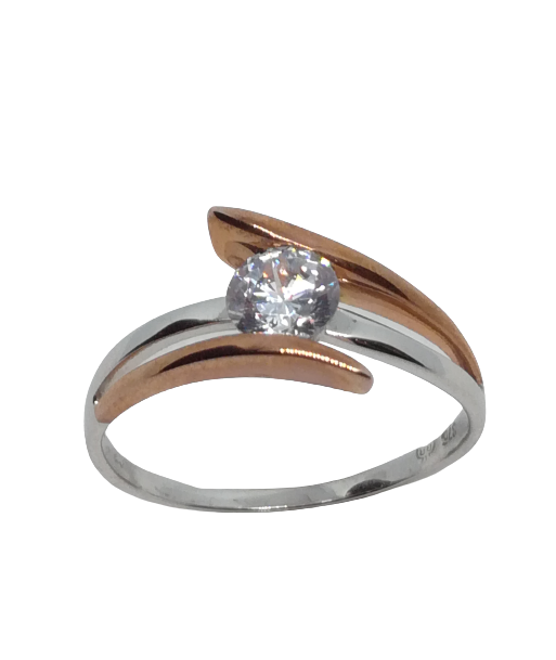 Bague en or, oxyde de zirconium shop