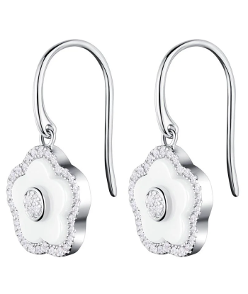 Boucles d'oreilles en argent , céramique, oxydes est présent 