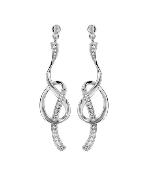 Boucles d'oreilles en argent basket pas cher