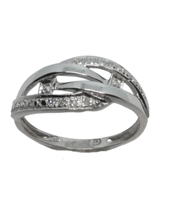 Bague en or gris, diamant en ligne