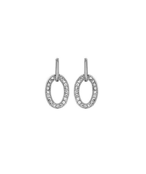 Boucles d'oreilles en argent, oxydes les ctes