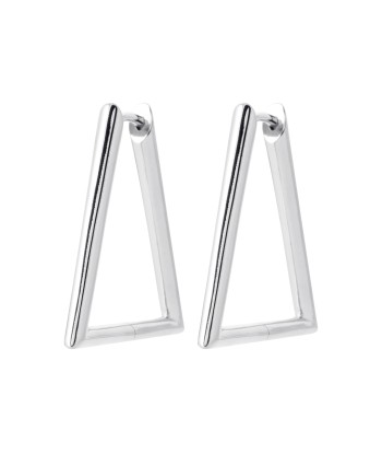 Boucles d'oreilles Palmyre en argent brillant des détails fins