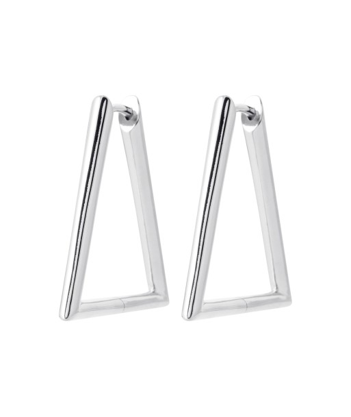 Boucles d'oreilles Palmyre en argent brillant des détails fins