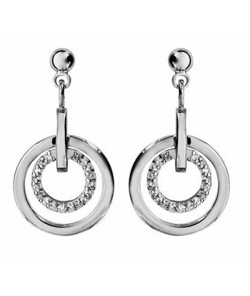 Boucles d'oreilles en argent , oxydes Toutes les collections ici