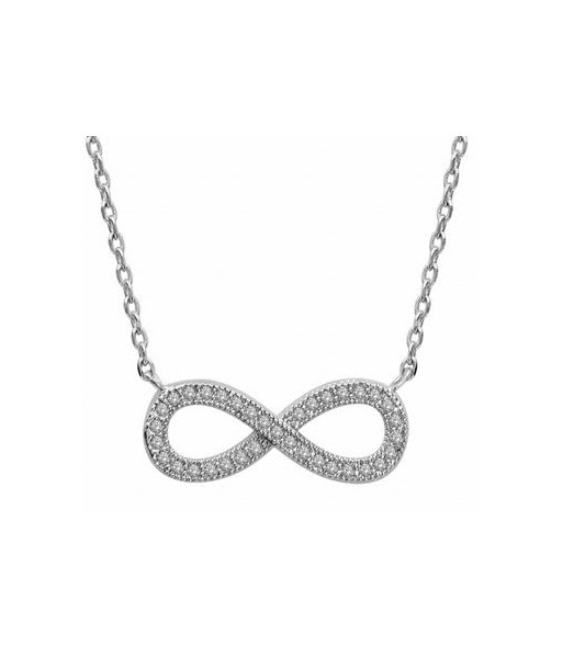 Collier en argent , oxydes de l' environnement