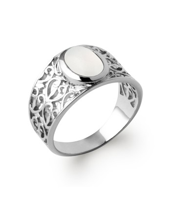 Bague Maka en argent solde