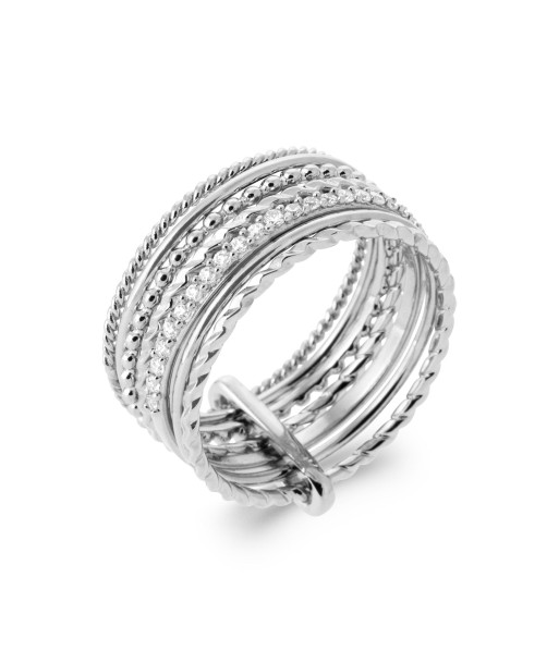 Bague Olia en argent destockage