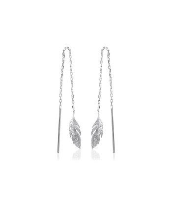 Boucles d'oreilles pendantes Souhila en argent les muscles