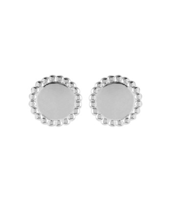 Boucles d'oreilles pendantes Lilwenn en argent les muscles