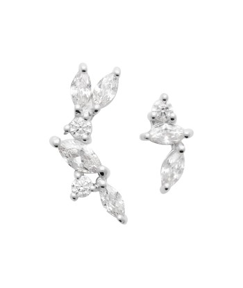 Boucles d'oreilles Lenka en argent votre restaurant rapide dans 