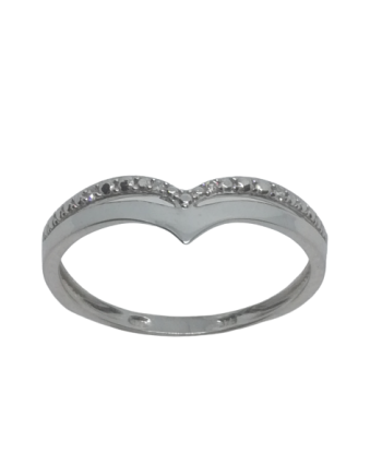 Bague en or gris, diamant acheter en ligne