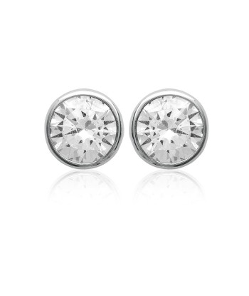 Puces d'oreilles Jasmina en argent brillant des détails fins