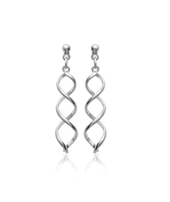 Boucles d'oreilles pendantes Magali en argent prix pour 