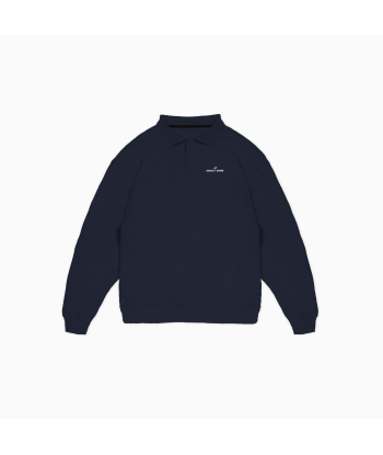 Polo sweater Signature - Bleu marine acheter en ligne