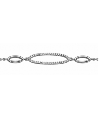 Bracelet en argent, oxydes meilleur choix