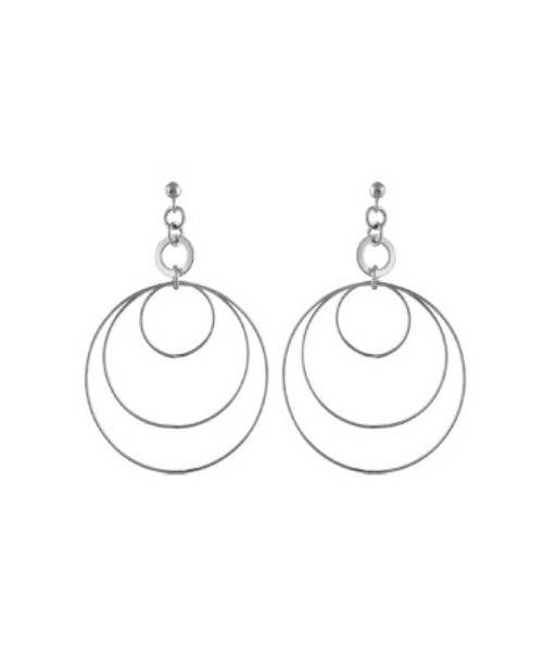 Boucles d'oreilles en argent pas cher 