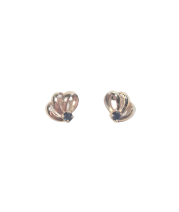 Boucles d'oreilles en or, saphir vente chaude votre 