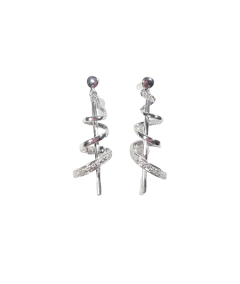 Boucles d'oreilles en or, diamant solde