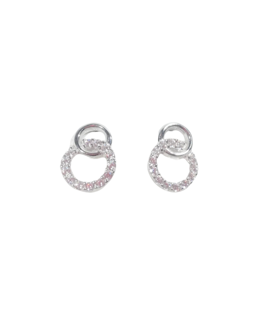 Boucles d'oreilles en or oxyde de zirconium Le MVP de beaucoup