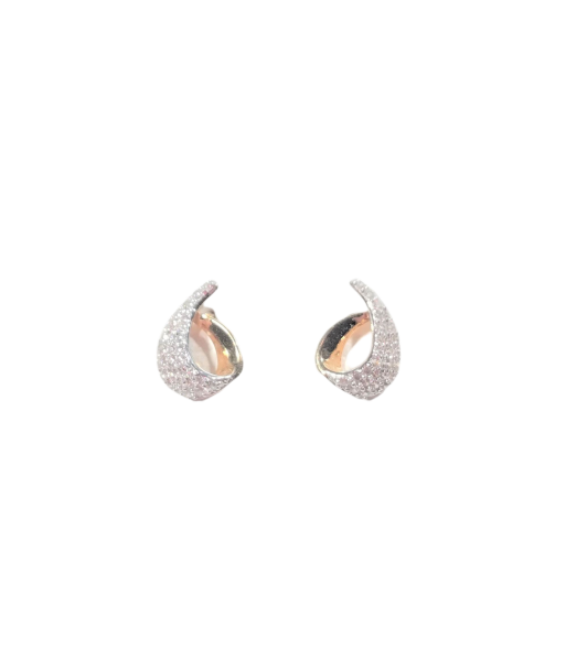 Boucles d'oreilles en or, oxyde de zirconium En savoir plus