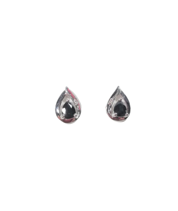 Boucles d'oreilles en or, saphir et diamant prix