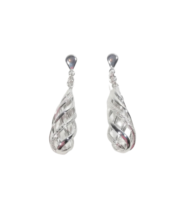 Boucles d'oreilles en or, diamant votre