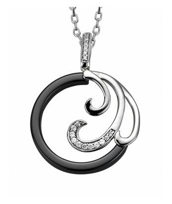 Collier en argent , oxydes une grave pollution 