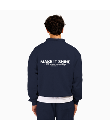 Polo sweater Signature - Bleu marine online